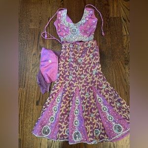 Girls Lehenga Choli Size 22